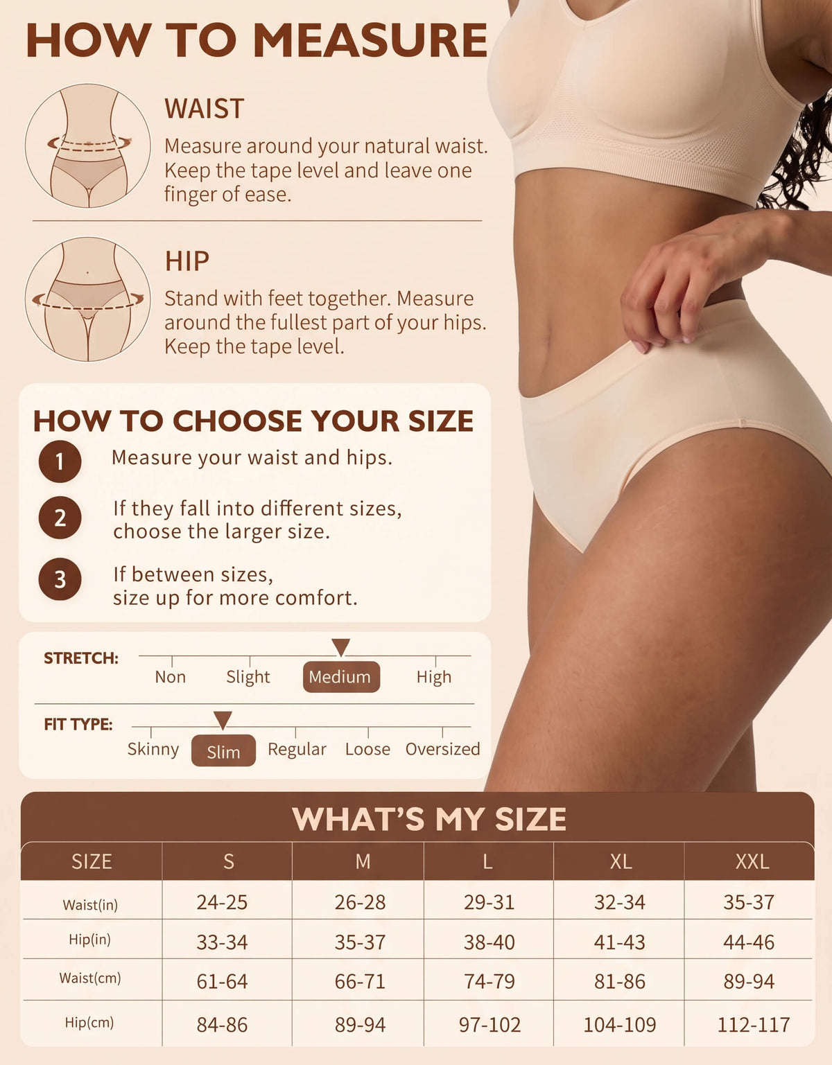 Women's Bamboo-Soft Seamless Comfort Panties