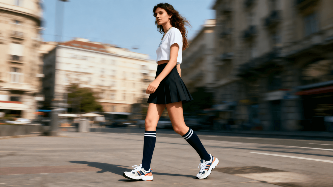 How Women\'s Knee-High Socks Are Making a Fashion Comeback in Streetwear
