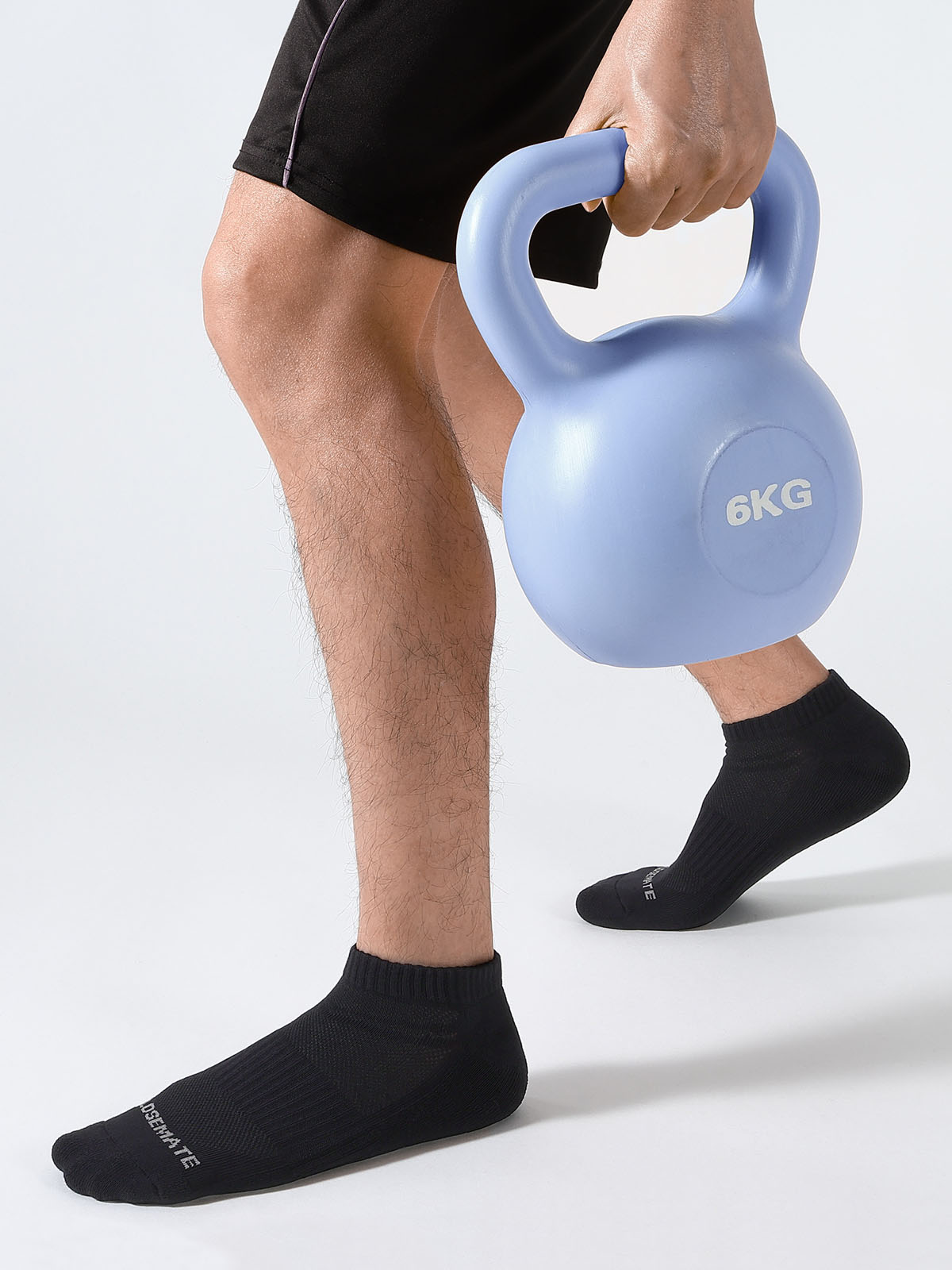 Men's Athletic Cushioned Quarter Socks