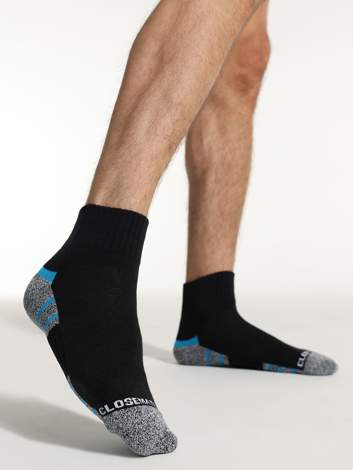 Men's Athletic Cushioned Crew Socks