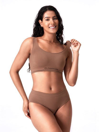 Women's Bamboo-Soft Seamless Comfort Panties