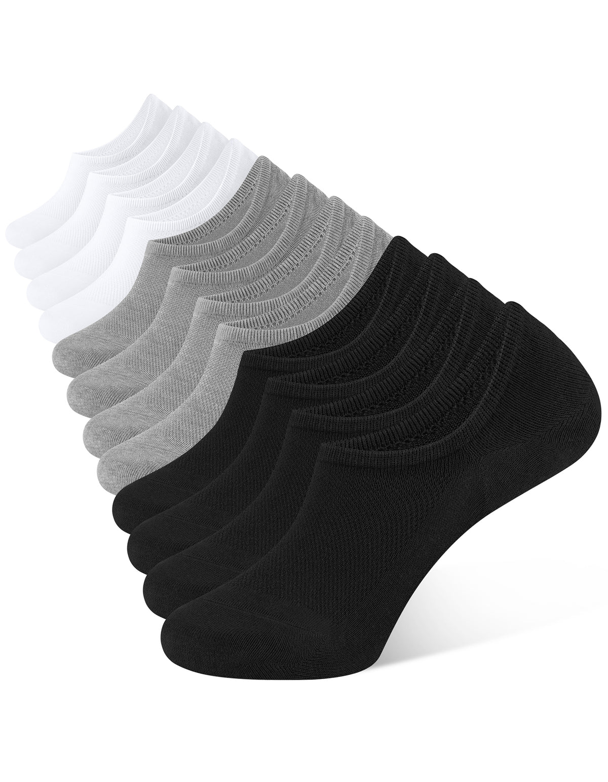 Unisex Everyday Colorful No Show Socks