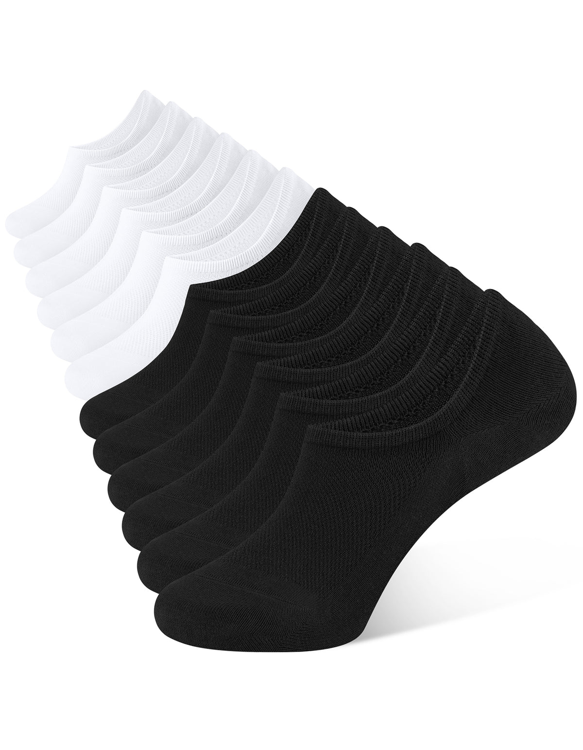 Unisex Everyday Colorful No Show Socks