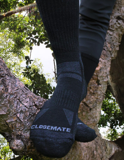 Men's Wool Thermal Outdoor Hiking Mid-Calf Socks