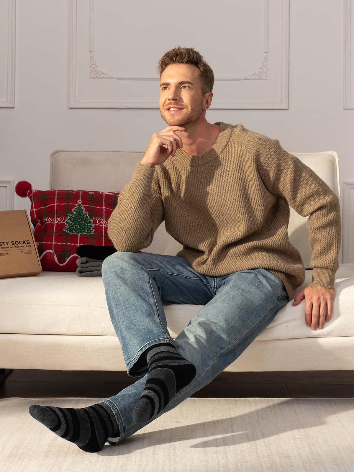 Men's Mid-Calf  Winter Thermal Socks