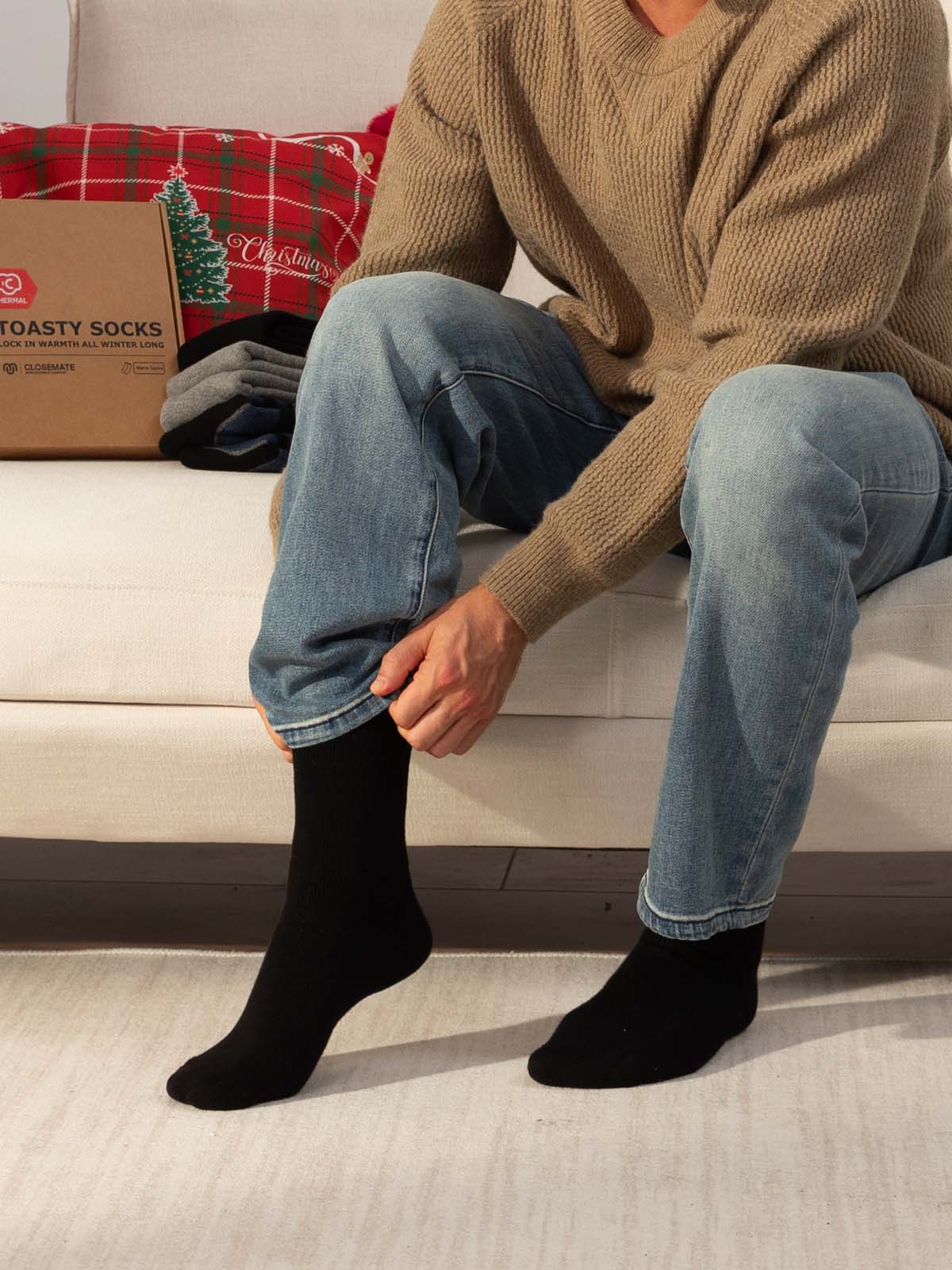 Men's Mid-Calf  Winter Thermal Socks