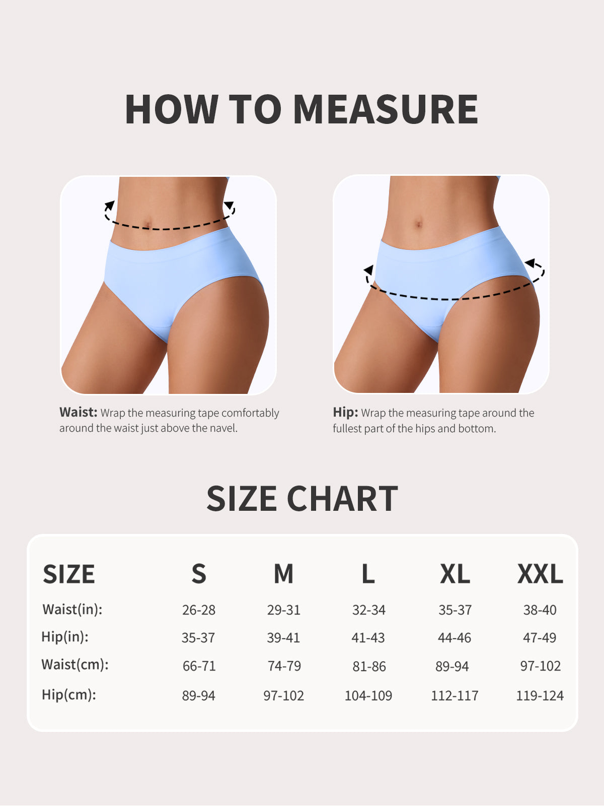 Women's Bamboo-Soft Seamless Comfort Panties