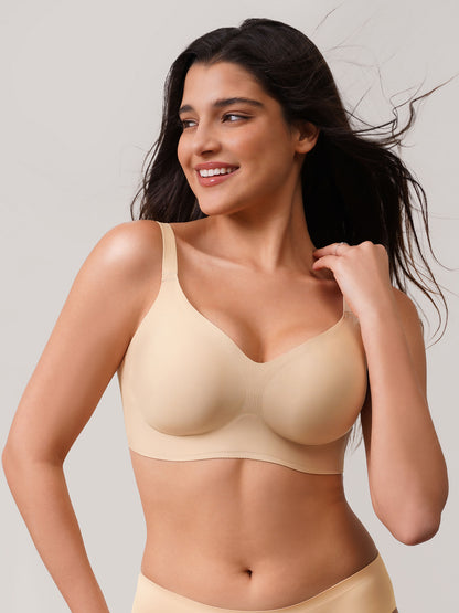 Everyday Wireless Seamless Bra Nude