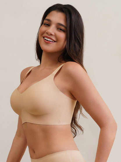 Everyday Wireless Seamless Bra Nude