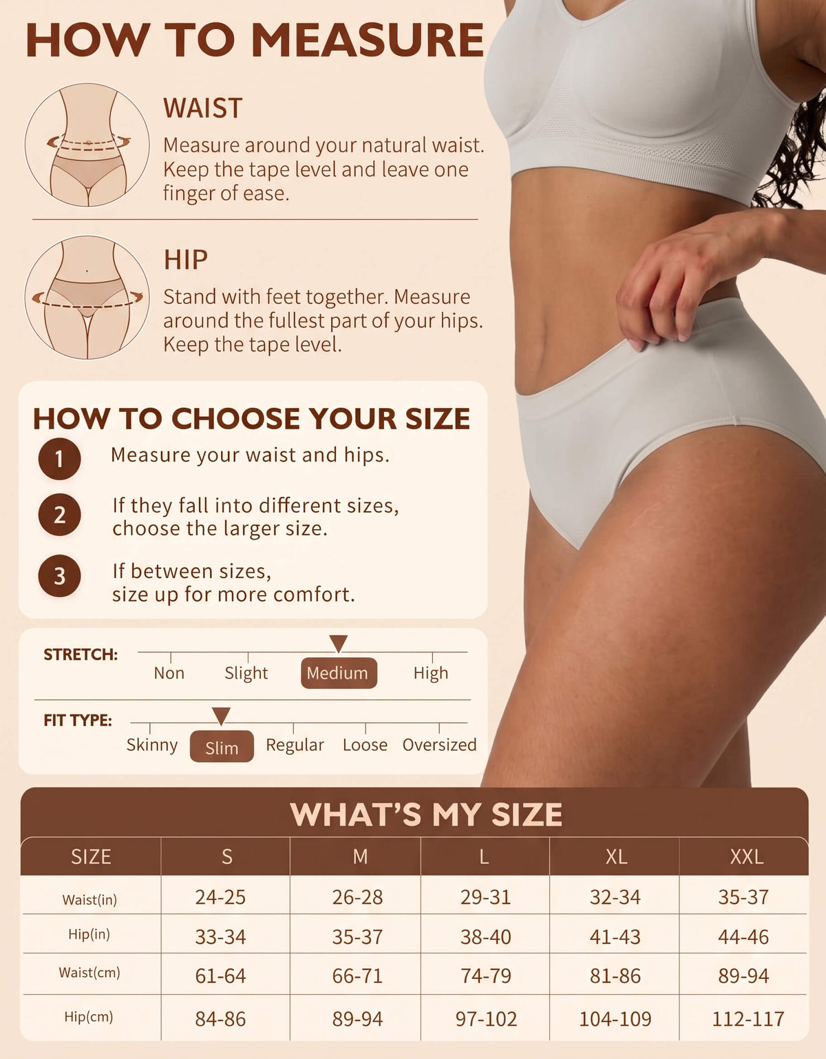 Women's Bamboo-Soft Seamless Comfort Panties