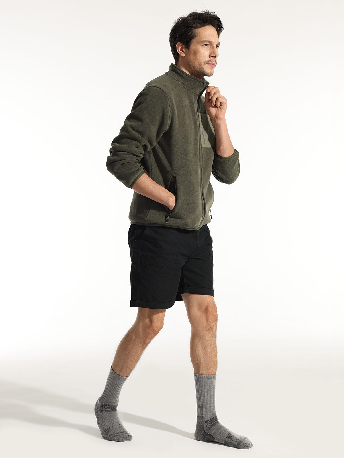 Men's Wool Thermal Outdoor Hiking Mid-Calf Socks