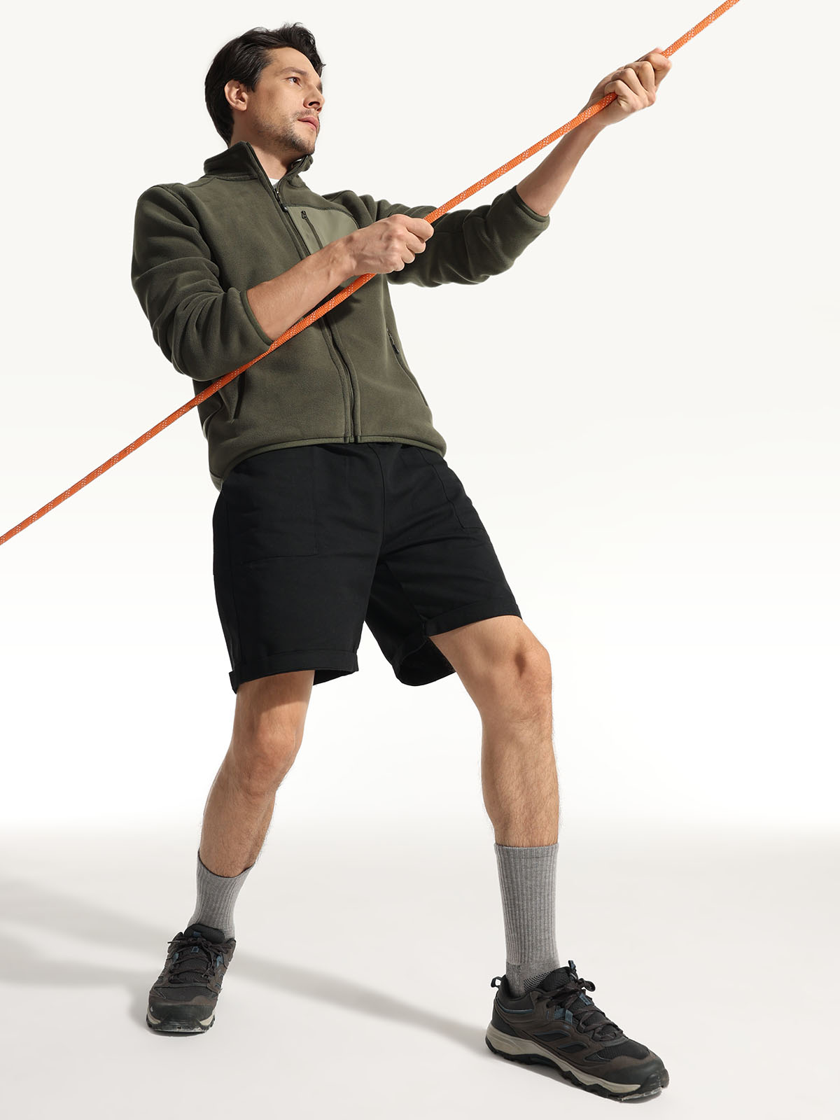 Wool Thermal Outdoor Hiking Mid Calf Socks
