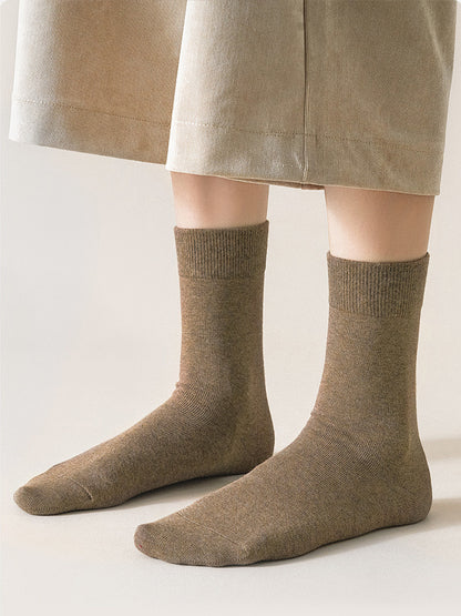 Women's Mid-Calf Cotton Casual Socks