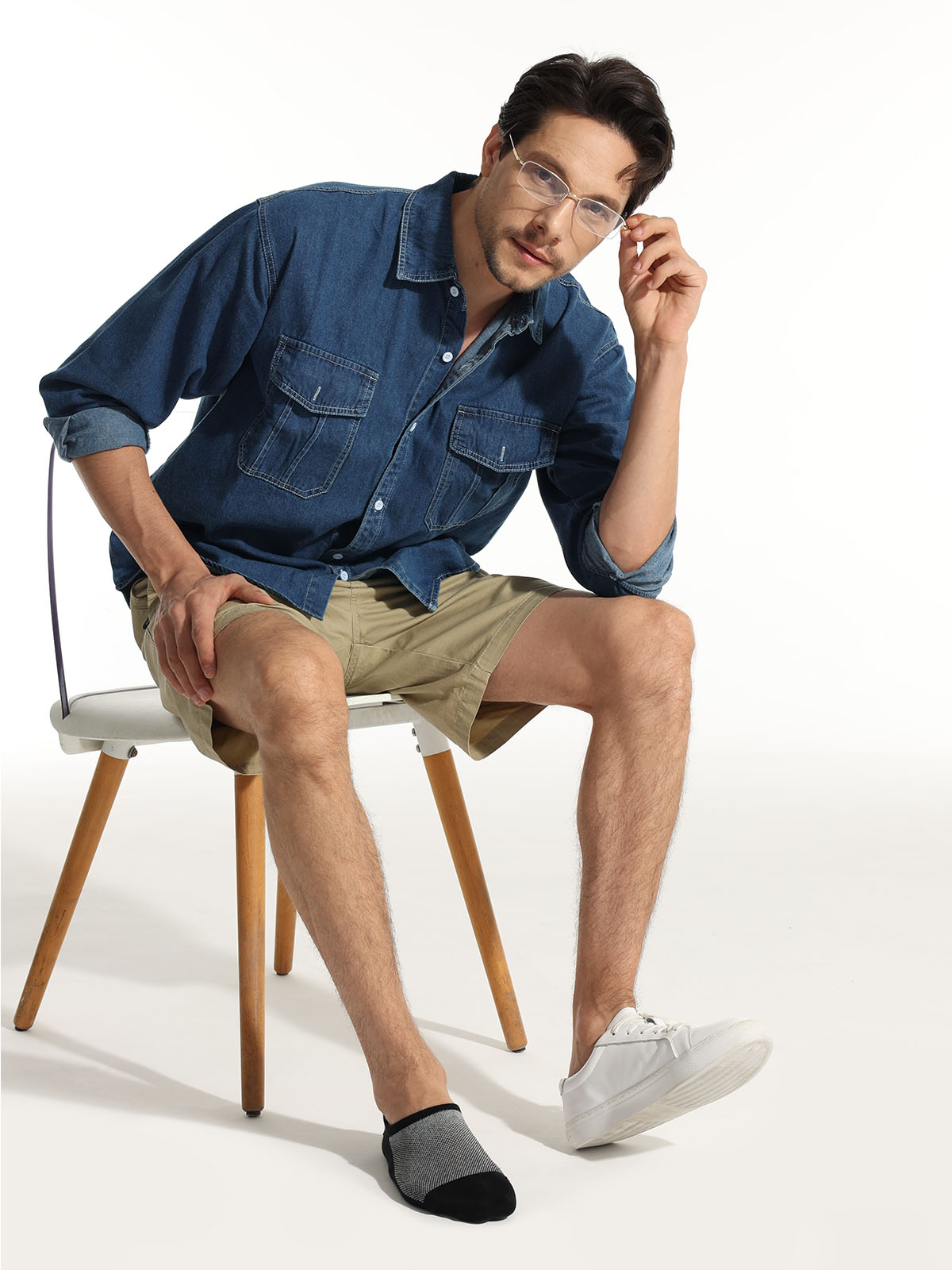 Men's No Show Everyday Colorful Socks