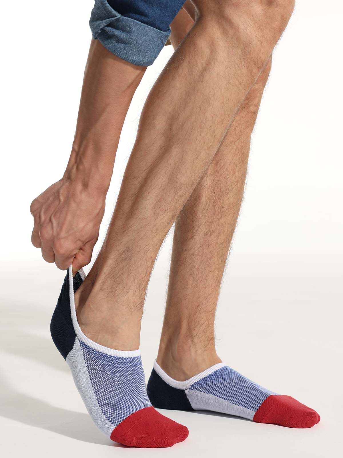 Men's No Show Everyday Colorful Socks