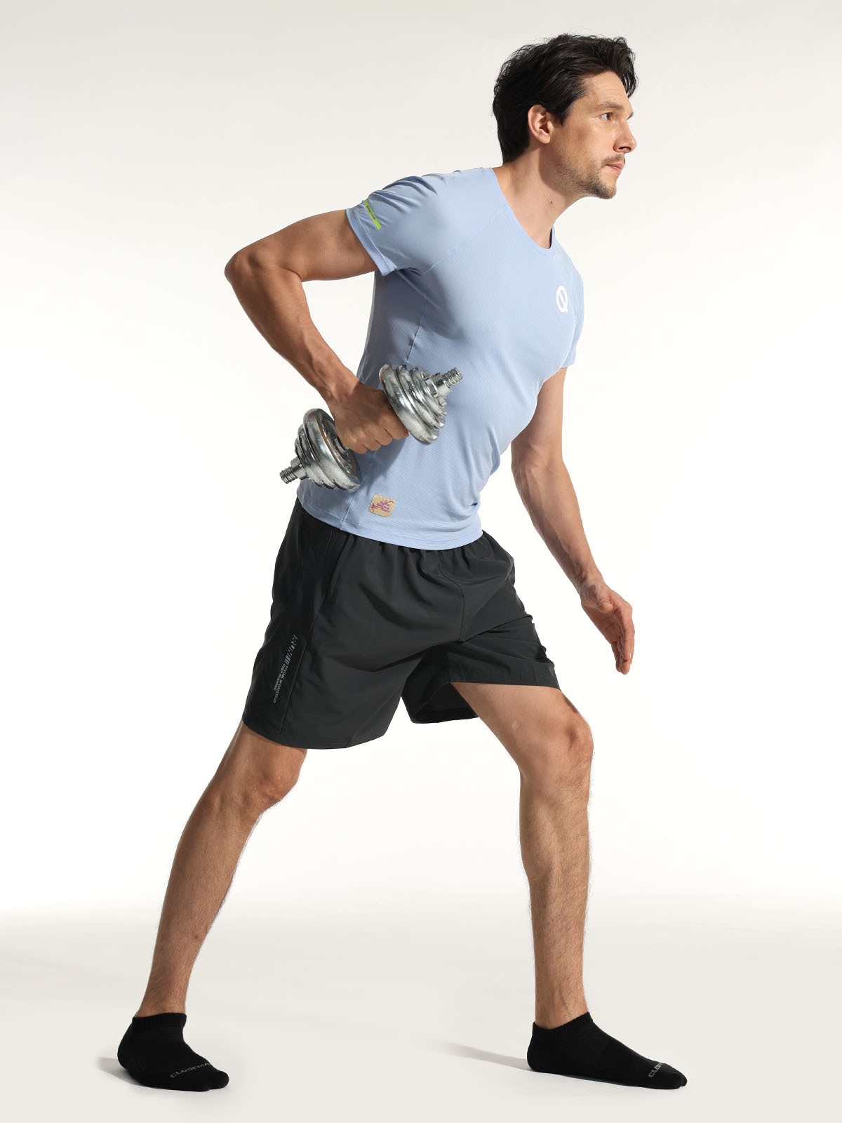 Men's Athletic Cushioned Quarter Socks