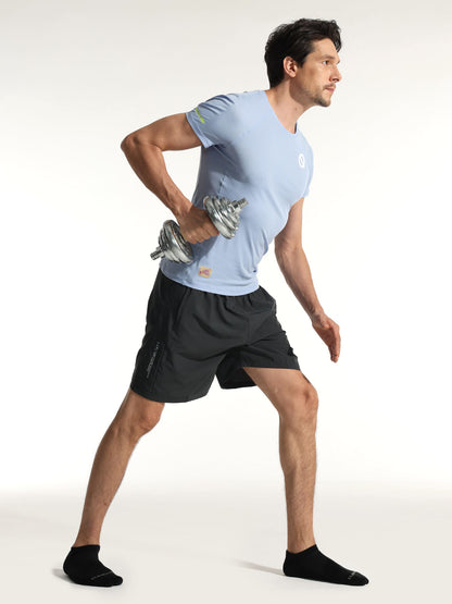 Men's Athletic Cushioned Quarter Socks