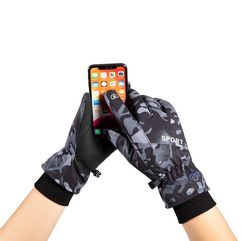 Waterproof Warm Gloves for Men Women