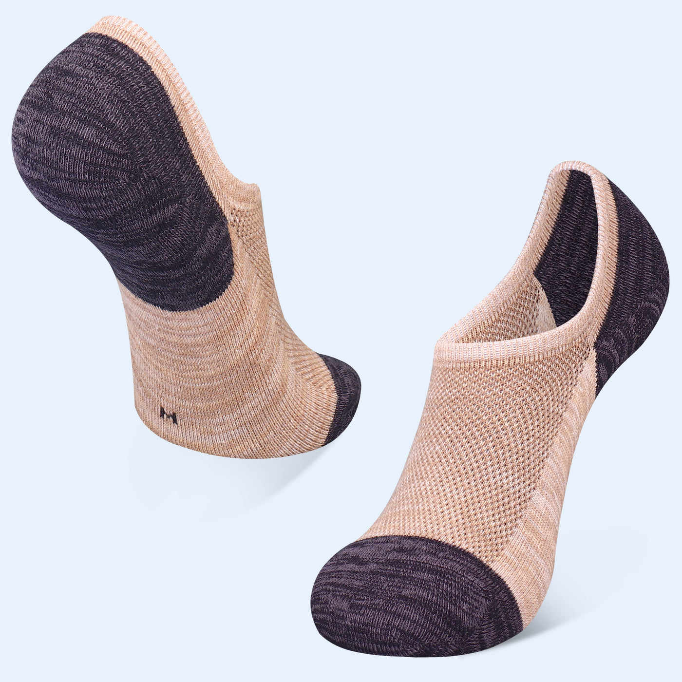 Closemate Mens No Show Socks Low Cut Non Slip Casual Invisible Socks 6 Pairs